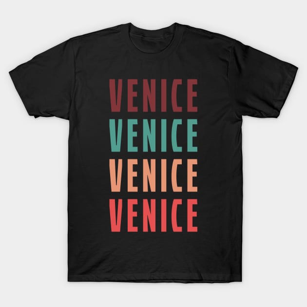 Venice Venice Venice Venice T-Shirt by Mamon